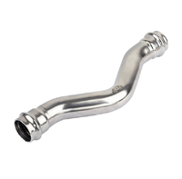 Двухраструбный обвод ДУ-18*18 из нержавеющей стали TIM ZTI.571.001818