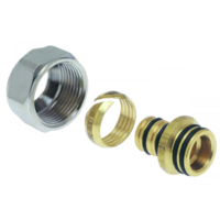 Конус для коллектора под сшитую пол. трубу 1/2"-16-2.0, цанга TIM MFPN-16(2.0)