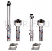 Гибкая подводка для смесителя М10(8+10 СМ)1/2-80СМ удлиненный штуцер CL28-08