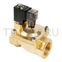 Клапан электромагнитный нормально закрытый 220В0.3-16BAR G11/4 SVC-0105