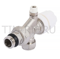 Терморегулирующий узел для системы отопления для подачи, с встроенным воздухоотводчиком и под термоголовку ME866