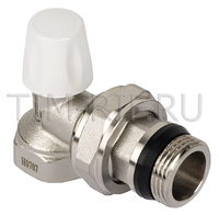Регулировочный вентиль нижний угл 1/2" быстрого монтажа RS221.02