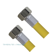 Шланг для газа с PVC покрытием 1/2Fx1/2F 450см. TIM C-GP26-45